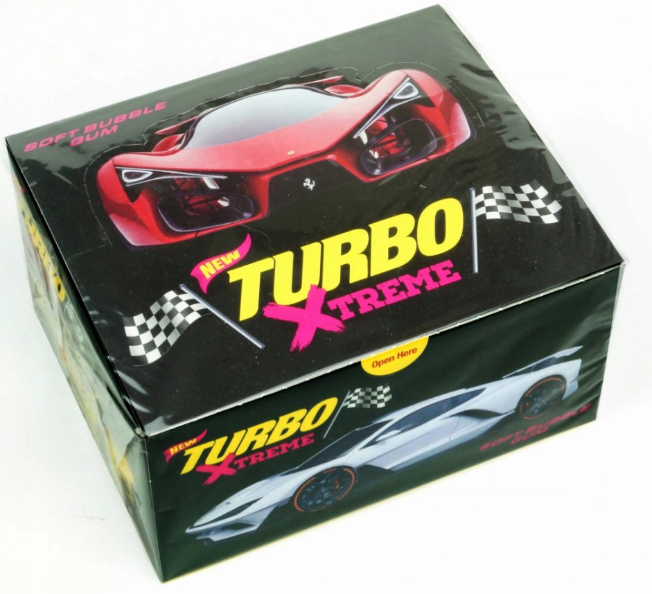 Turbo Xtreme, gumy do żucia, 100 sztuk