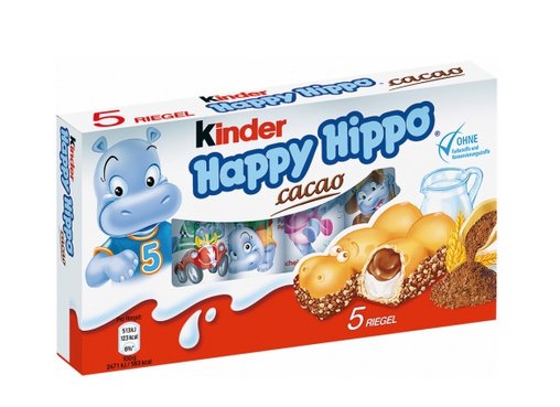 Ferrero Kinder Happy Hippo Kakao 5P 103g