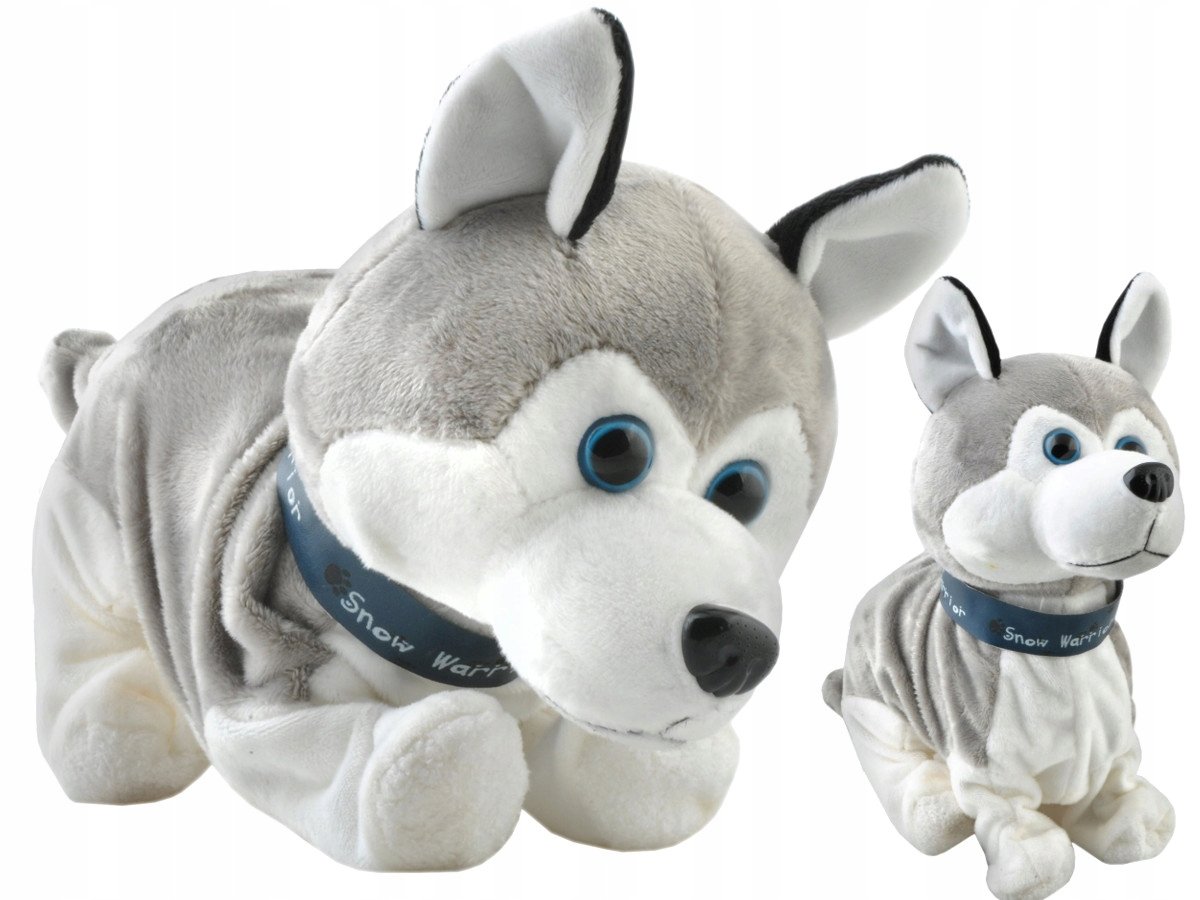 Piesek Interaktywny Husky Szczeka Reaguje Na Dotyk Z434