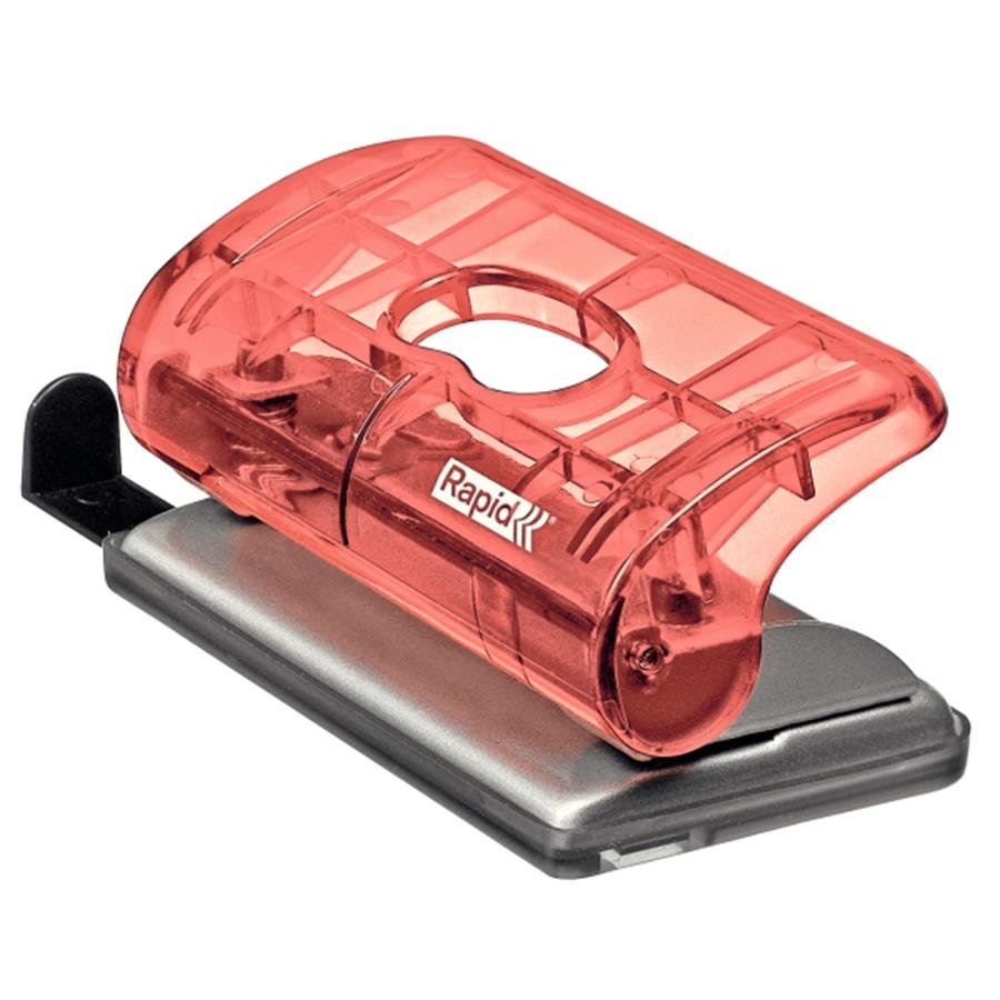 RAPID Dziurkacz do 10 kartek MINI COLOUR'ICE FC5 brzoskwiniowy /5001330/ ES1452-7