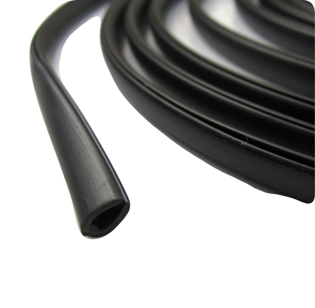 LISTWA Odboje RANTOWA OZDOBNA CZARNA elastyczna 1m