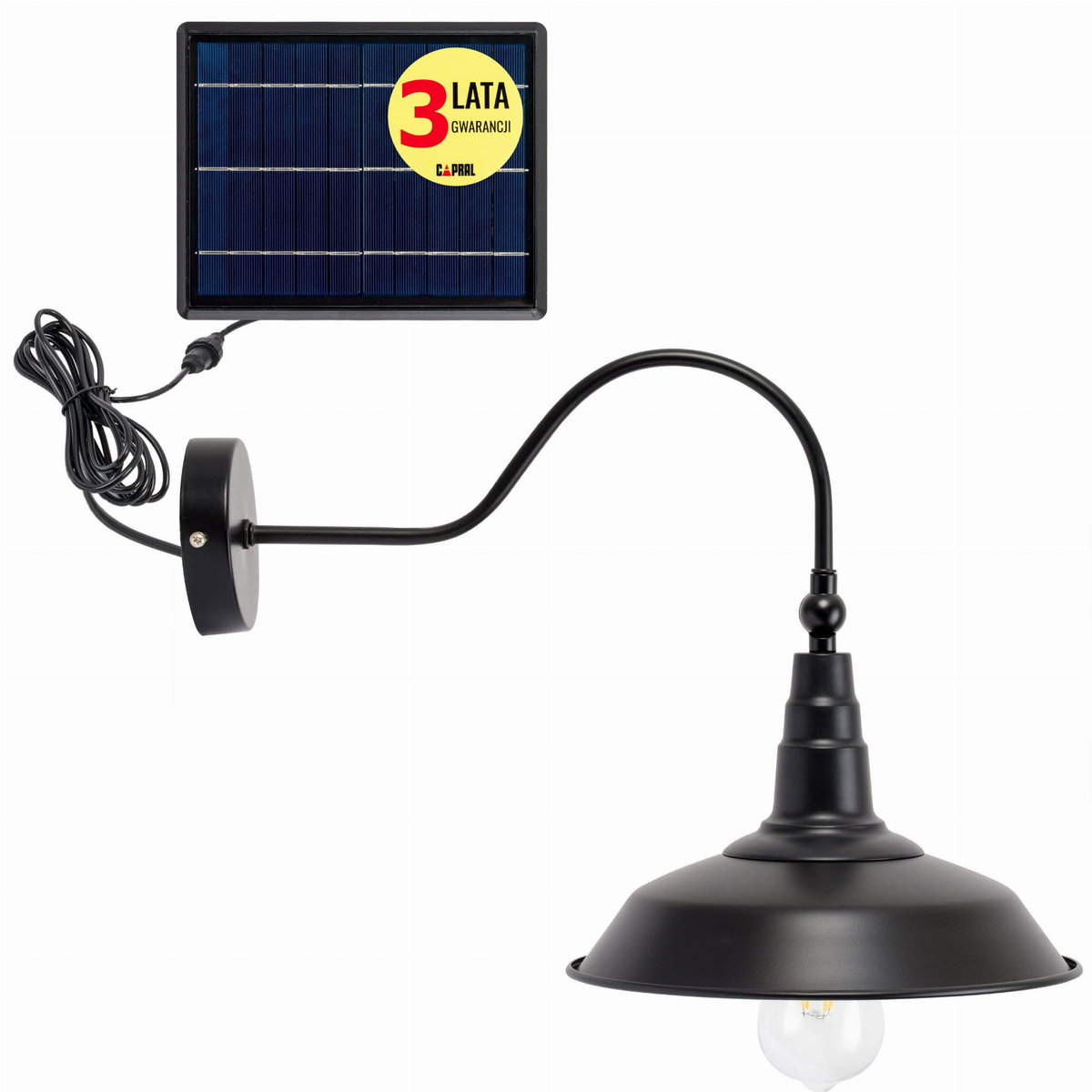 Kiniet Lampa Solarna Klasyczna Duża CAPRAL