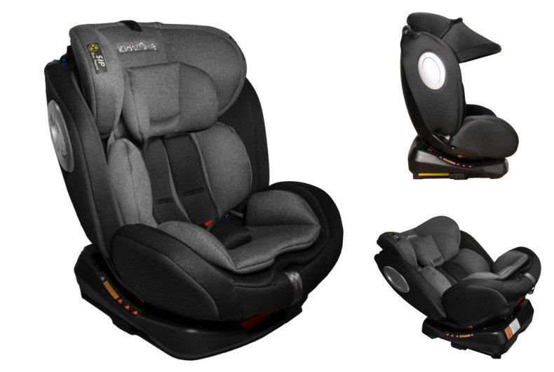 Kids Zone 360° ISOFIX 0-36kg czarny