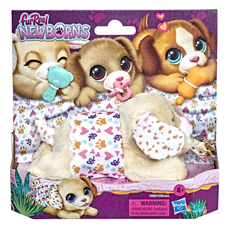 Maskotka Hasbro FurReal Newborns zwierzątko Piesek