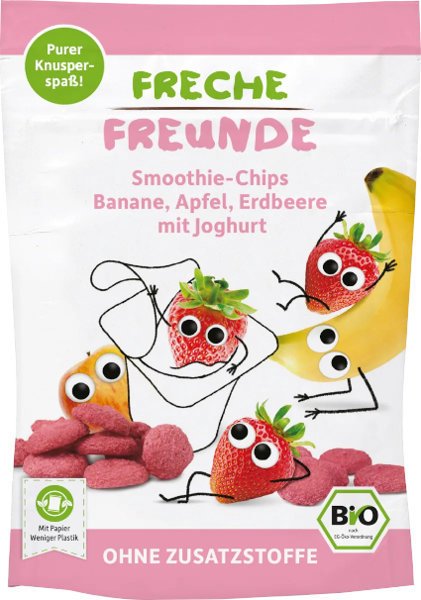 Freche Freunde Liofilizowane Chipsy z Owoców i Jogurtu