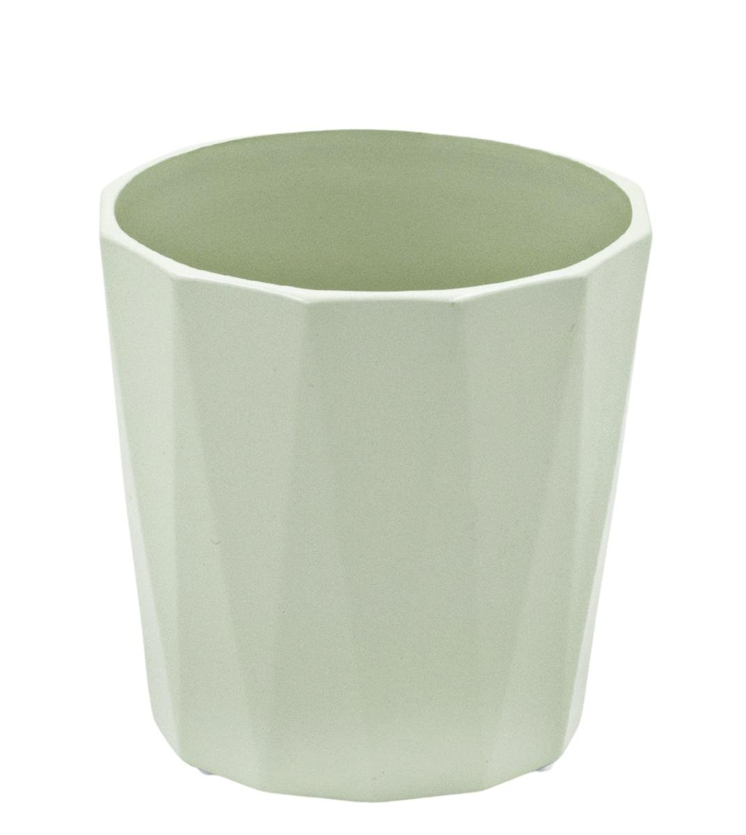 Osłonka ceramiczna FLORES mięta 13,5 cm