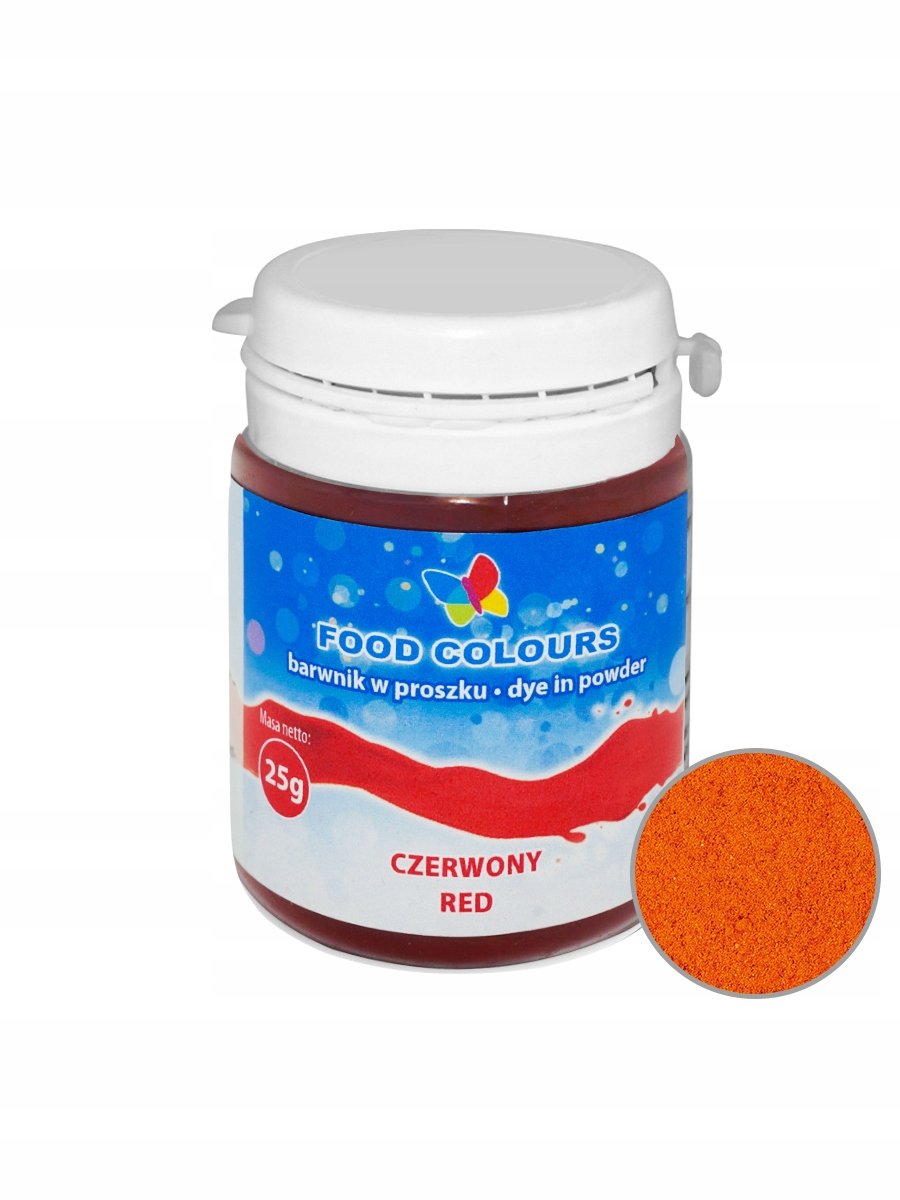 Barwnik W Proszku Food Colours Czerwony 25G