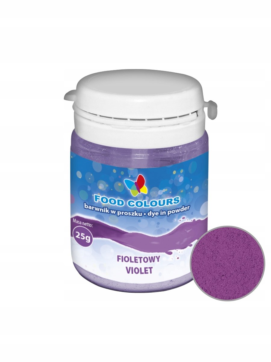 Barwnik W Proszku Food Colours Fioletowy 25G