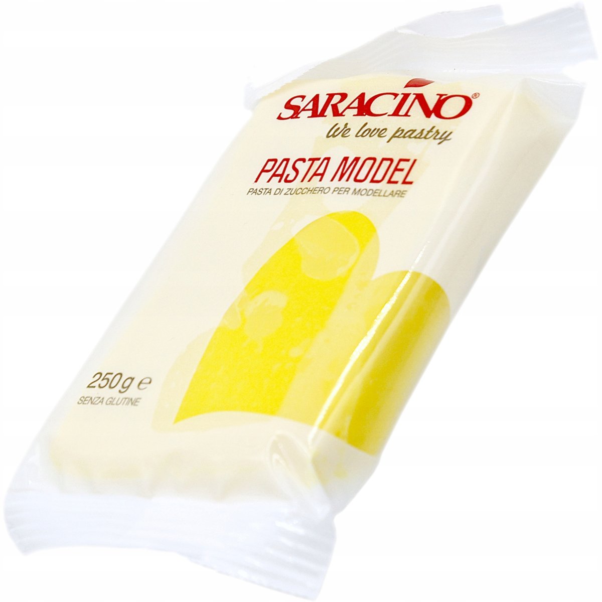 Masa Do Modelowania Figurek Saracino Żółta 250G
