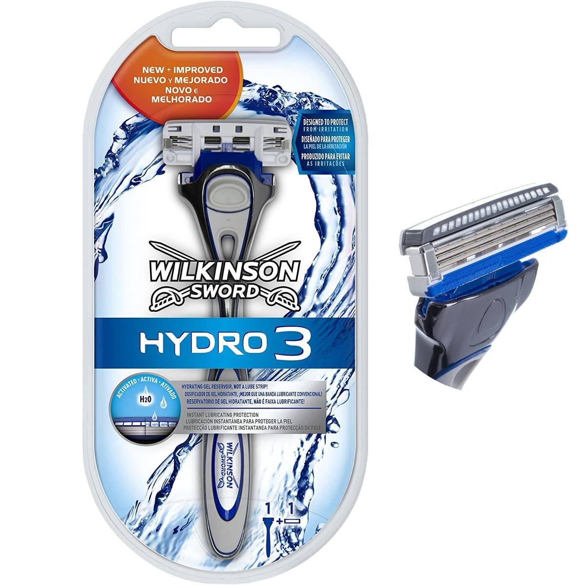 Wilkinson Sword Hydro 3 dla mężczyzn maszynka do włosów 7000398L