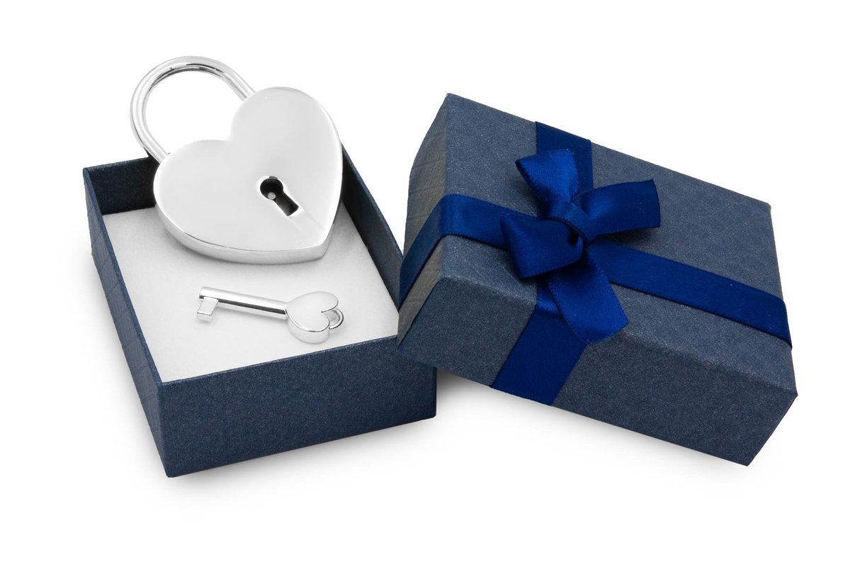 Kłódka Miłości Na Most Z Grawerem Xl Srebrna