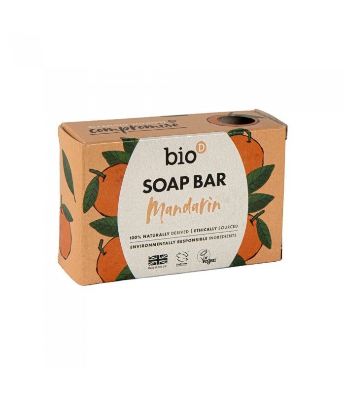 Bio-D, Mydło w kostce Mandarynka, 90 g