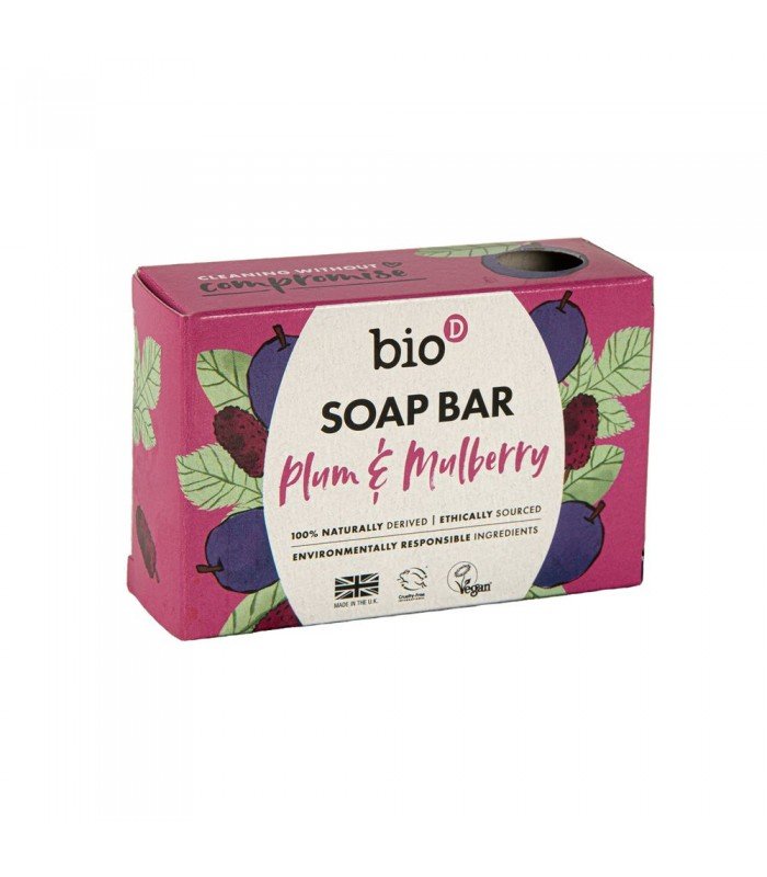 Bio-D, Mydło w kostce, Śliwka i Morwa, 90 g