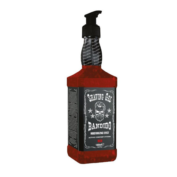 Zdjęcia - Pianka do golenia BANDIDO SHAVING GEL RED ŻEL DO GOLENIA 1000ML