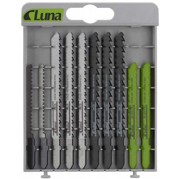 Luna Brzeszczoty do Wyrzynarek SET A-Shank 10szt 209730100 27451