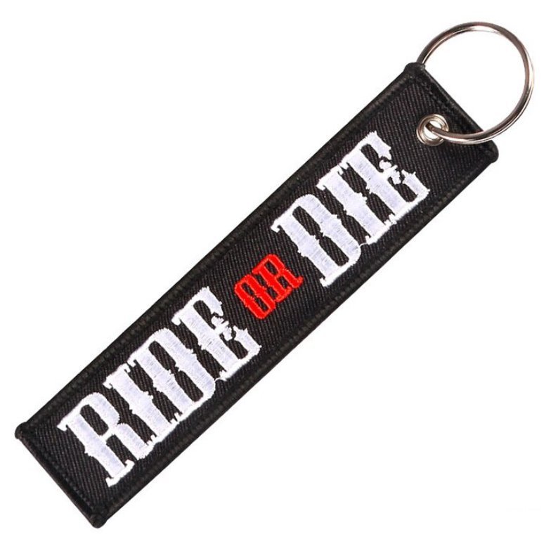 Brelok Do Kluczy Ride Or Die Jedź Albo Zgiń Czarny
