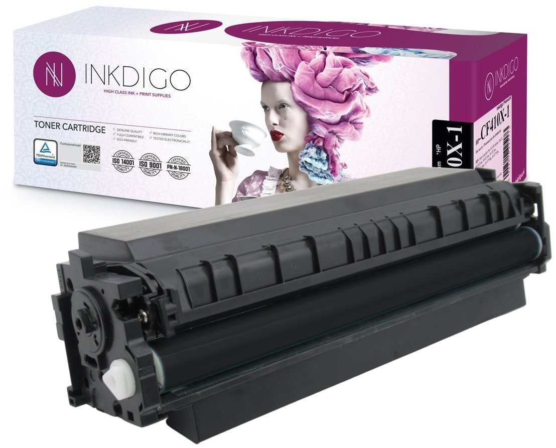 INKDIGO CF410X zgodny Toner do HP LaserJet 452 377DW 452DN 477FDN 477FNW Black