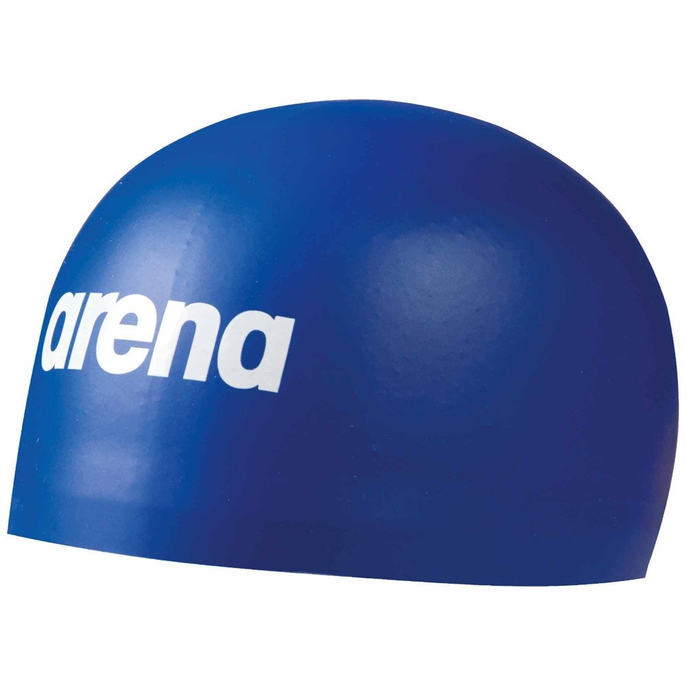 ARENA Unisex – czepek kąpielowy 3D Soft dla dorosłych, Royal, M