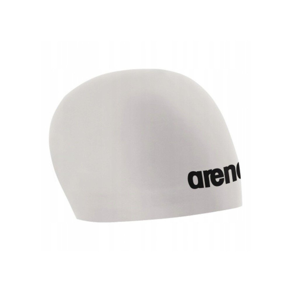 Arena CZEPEK STARTOWY 3D ULTRA WHITE BLACK, KOLOR: WHITE, MATERIAŁ: SILIKON, ROZMIAR: M