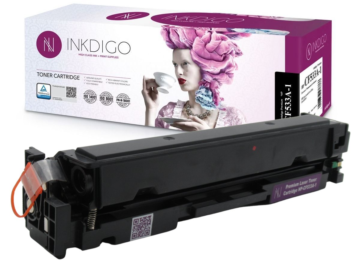 INKDIGO CF533A zgodny Toner do HP Laserjet 154nw 180fndw 180n 181fw Magenta