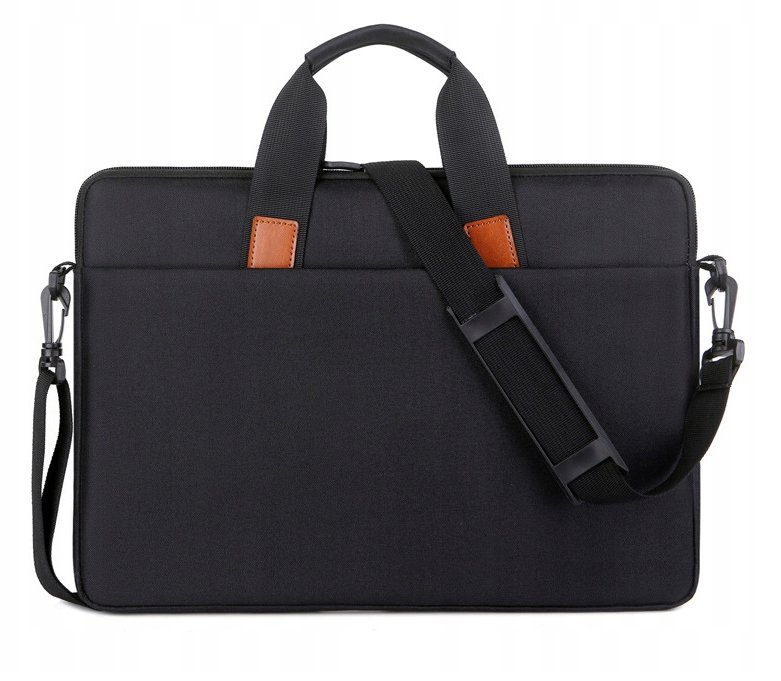 Torba Etui Pokrowiec Na Laptop 15-15,6 Cali Czarna Slim Zenwire