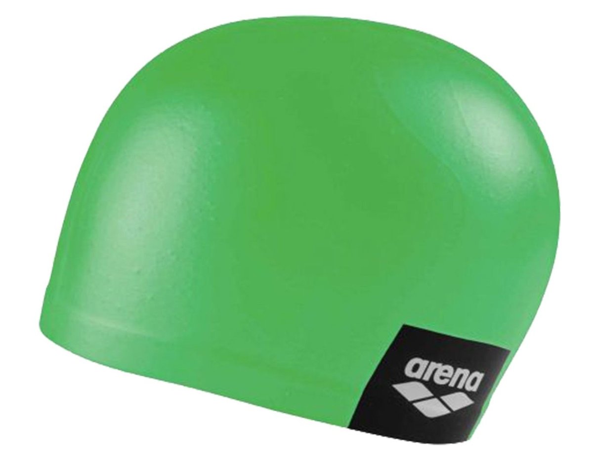 Arena Logo Moulded Czepek pływacki, pea green 2021 Czepki pływackie 1912-204-0