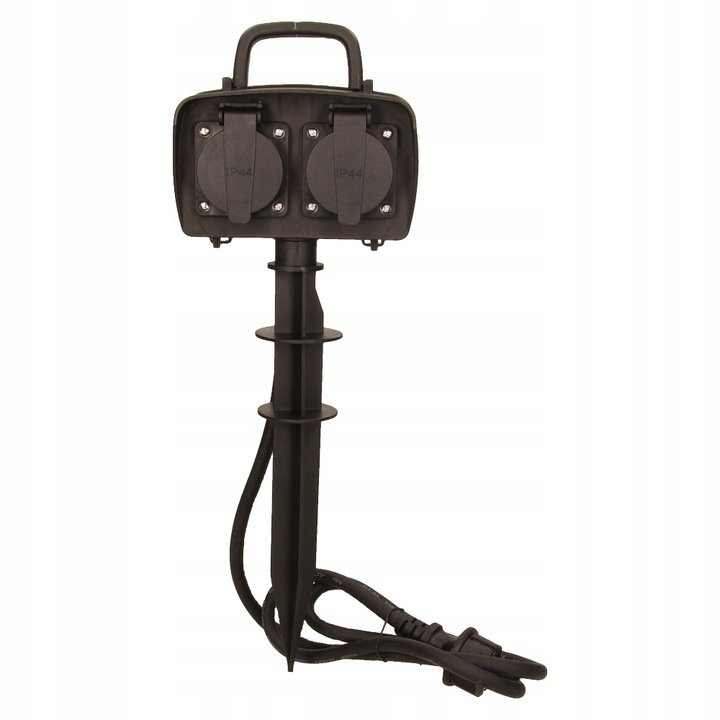 Orno Gniazdo ogrodowe 2x2P+Z, 2300W, IP44, przewód 1, 5m H07RN-F 3G1, 5mm2 OR-AE-13138
