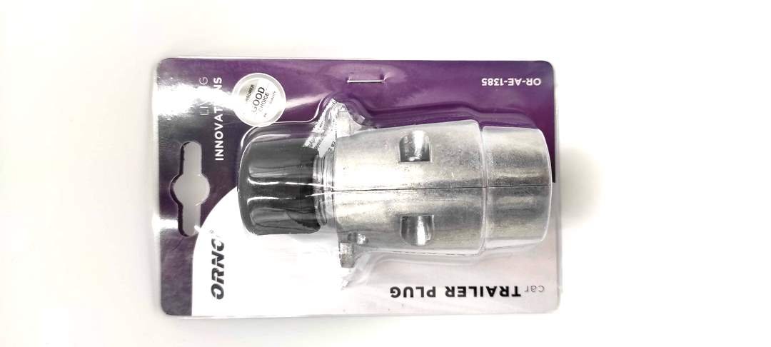 Orno polska Wtyczka przyczepy aluminiowa 7 pinów 12/24V OR-AE-1385 OR-AE-1385