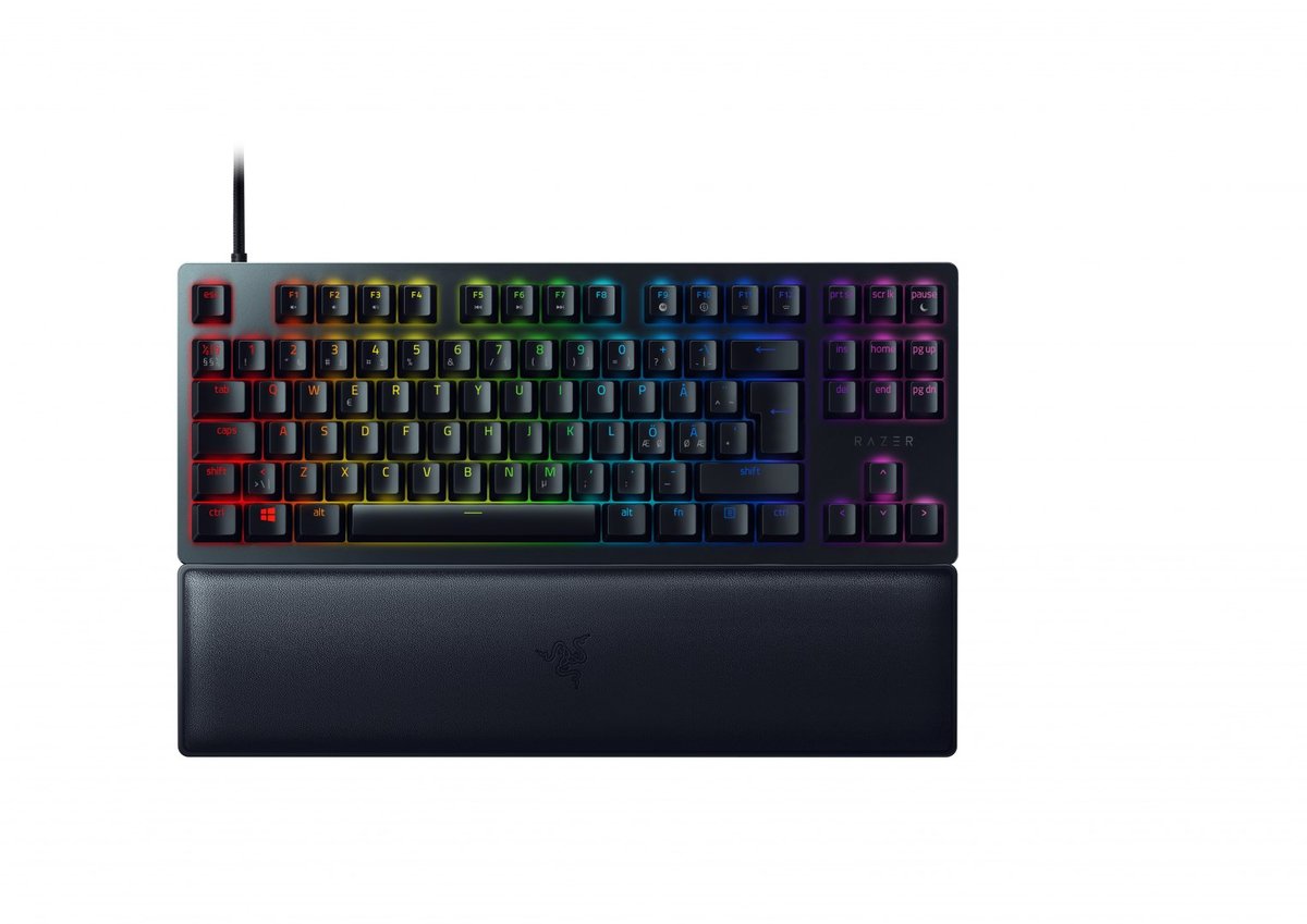 Razer Huntsman V2 Tenkeyless Optical Gaming Keyboard RGB LED light NORD