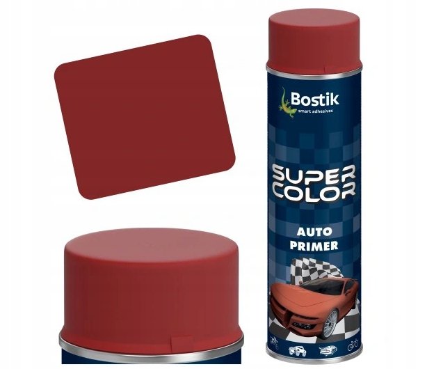 Bostik Farba w sprayu antykorozyjna Auto Primer czerwony) BOKSC263225