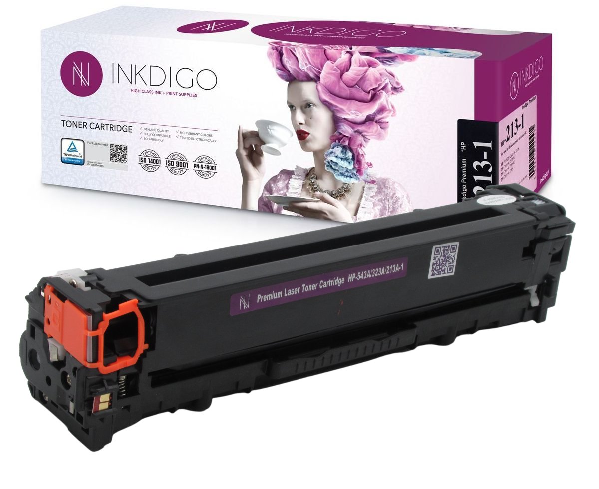 INKDIGO CF213A zgodny Toner do HP LaserJet 251N 251NW 276N 276NW Magenta
