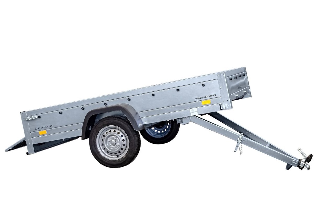 UNITRAILER Przyczepa samochodowa z kiprem 230 x 125 Garden Trailer 230 750 KG DMC U_S1OVZ.075.230.126.523