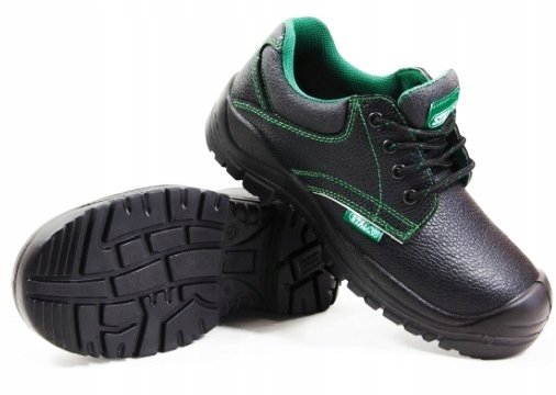 Półbuty skórzane robocze z metalowym noskiem roz. 41