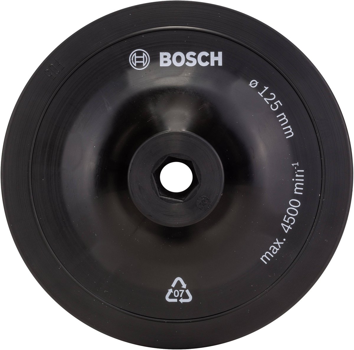 Bosch Tarcza szlifierska do wiertarek 125 mm system mocowania 2609256281