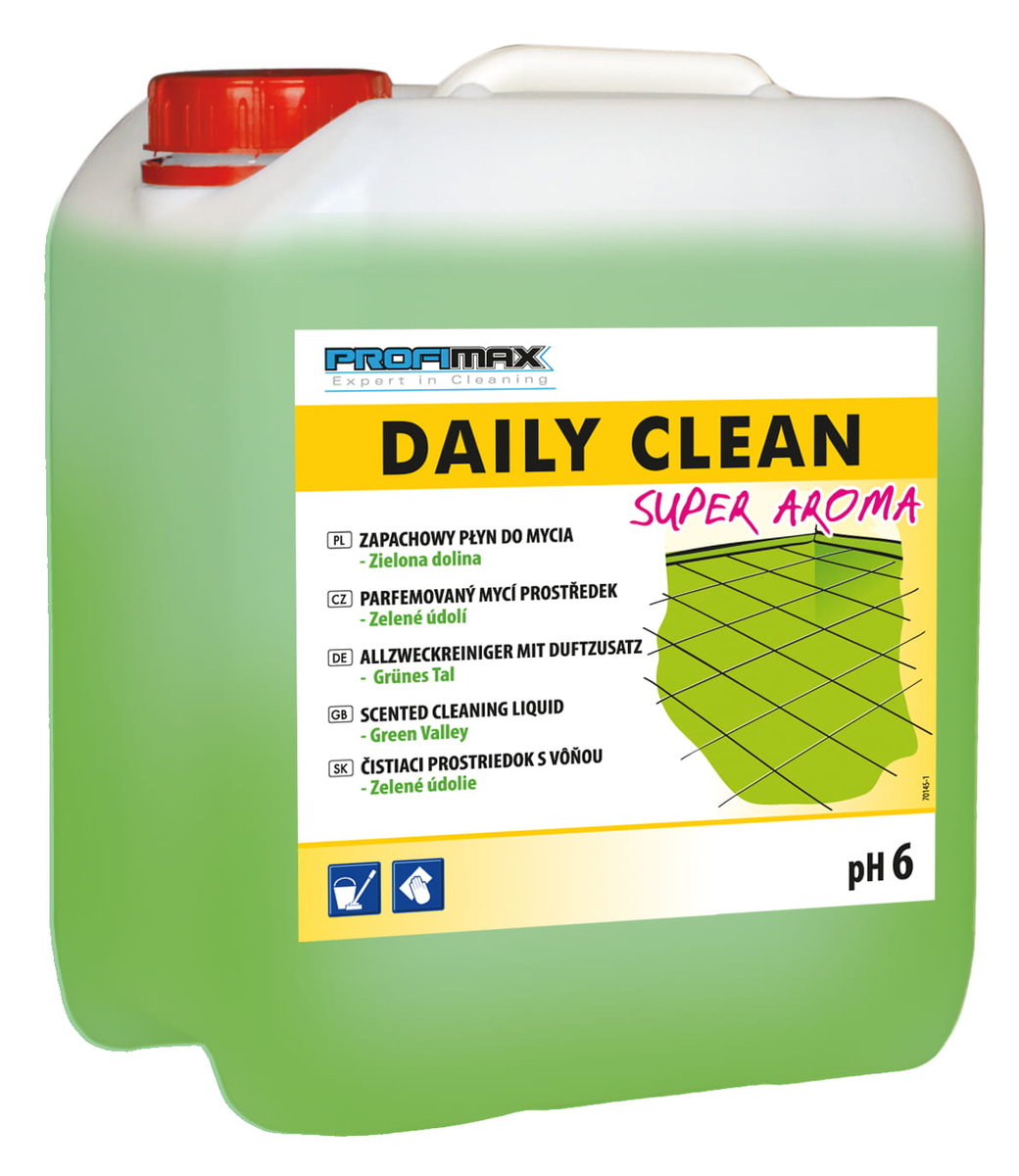 Daily Clean Super Aroma Zielona Dolina 5 L - Płyn Do Mycia Podłóg