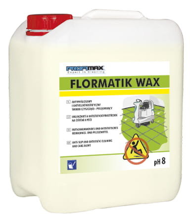 LAKMA Antypoślizgowy środek czyszcząco pielęgnujący Flormatik Wax 5l 131-04-206-0008