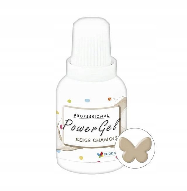 Barwnik Spożywczy W Żelu Beige Chamois Beżowy 20G