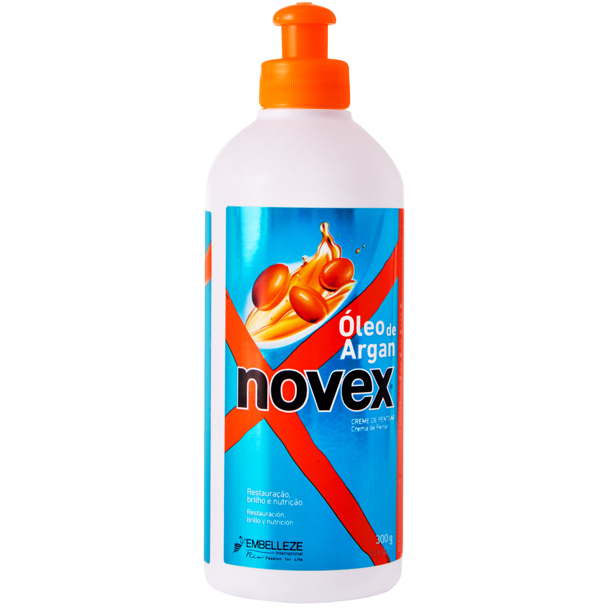 Novex, Argan Oil Leave-In, Regenerująca odżywka bez spłukiwania z olejkiem arganowym,  300 g