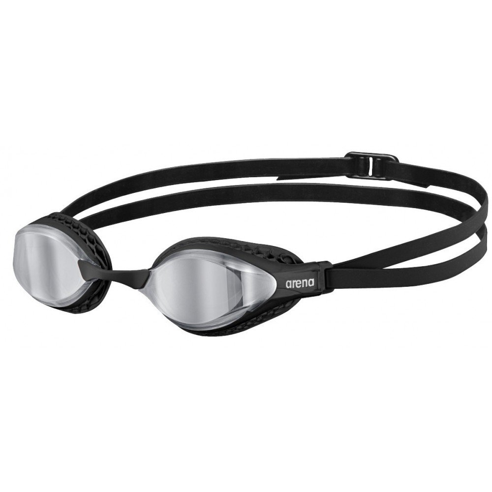 Arena Airspeed Mirror Okulary pływackie, silver/black 2020 Okulary do pływania 3151-100-0