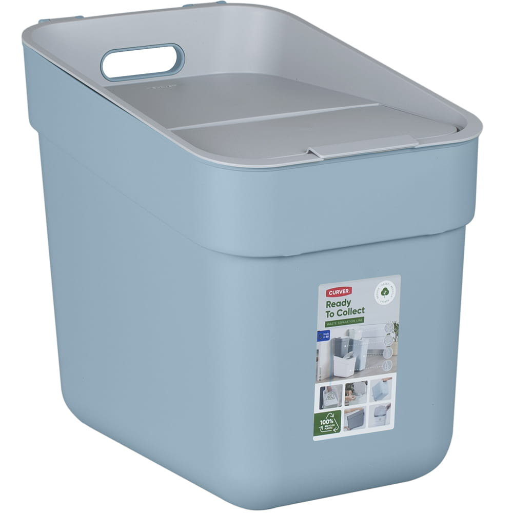 Kosz do segregacji Ready to Collect 20L 251951 szaro/niebieski Keter