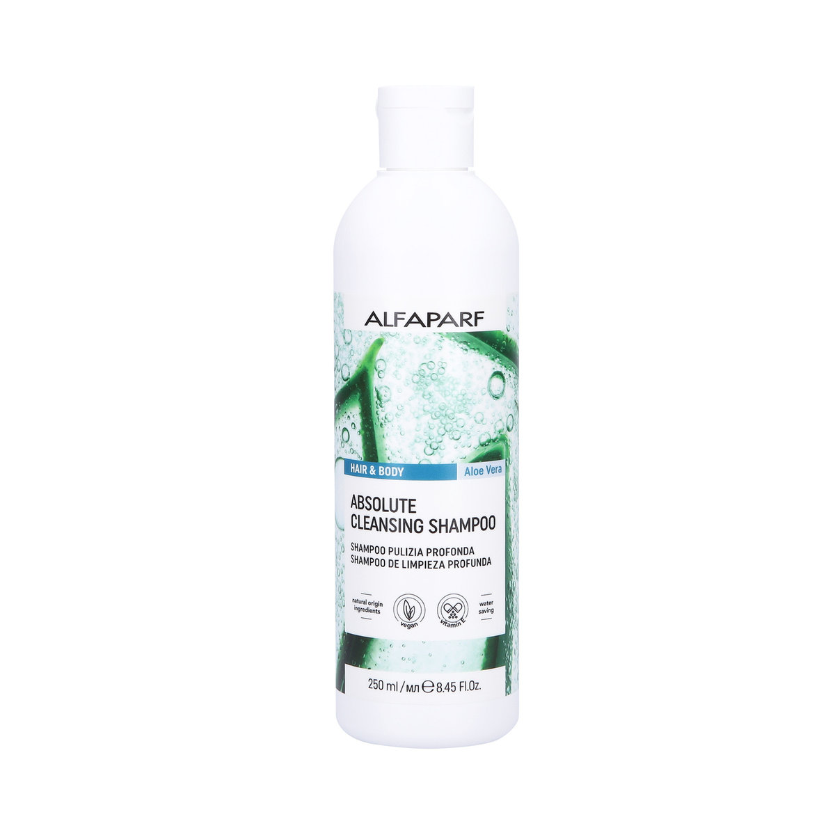 Alfaparf, H&b Absolute Cleansing, Micelarny szampon do włosów i ciała, 250 ml