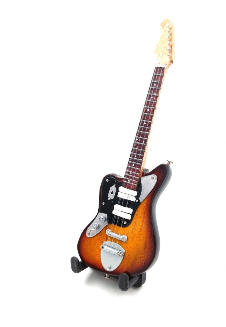 Mini Gitara 15Cm - Bmg-034 W Stylu Kurt Cobain