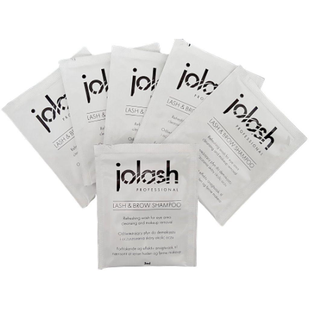 Jolash, Skoncentrowany szampon do mycia rzęs w szaszetce, 3 ml