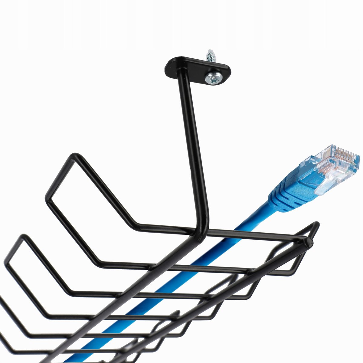 Maskownica do kabli i przewodów Morup, organizer pod blat 72cm