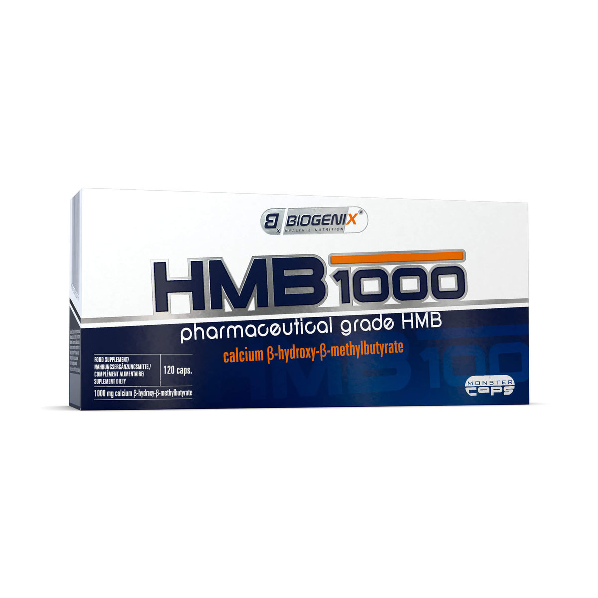 Biogenix HMB 1000 MONSTER CAPS 120 kaps. (BX/HMB/MC/120)
