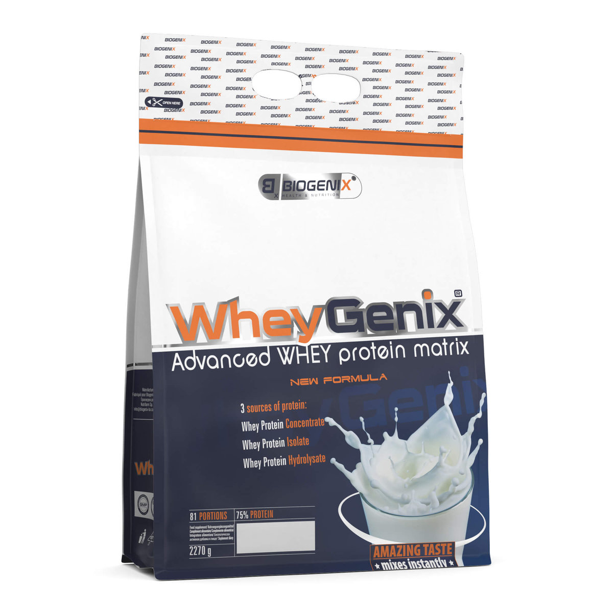 Фото - Протеїн Cookie Biogenix Whey Genix - 2270 g-Crazy 