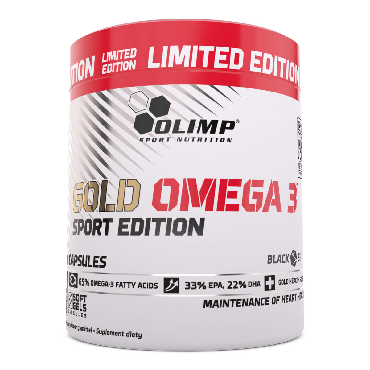 Olimp Gold Omega 3? Sport Edition - 200 Kapsułek - Limited Edition