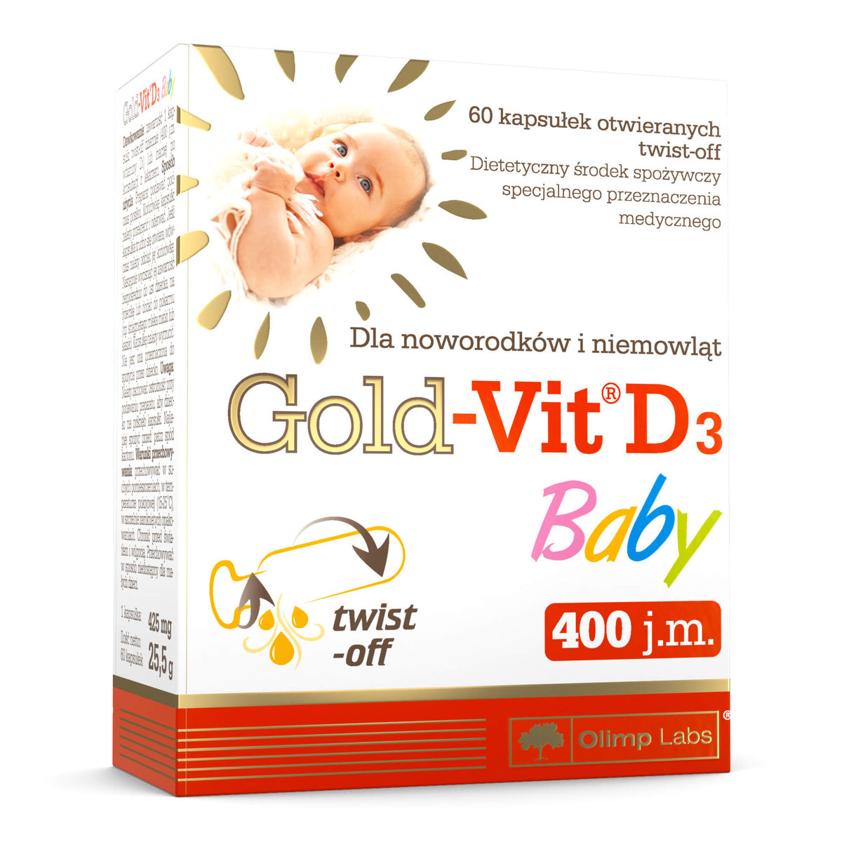 Olimp Gold-Vit D3 Baby 60 szt.