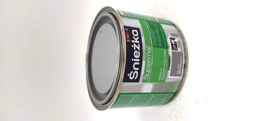 Śnieżka Supermal stalowy RAL7001 0,4l