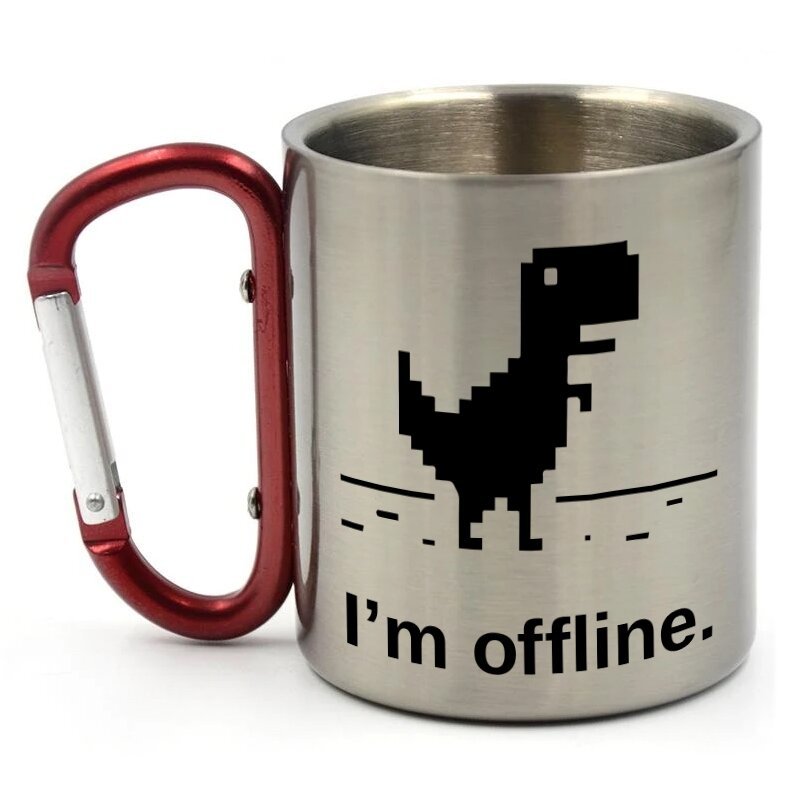 Kubek Z Karabińczykiem I'M Offline. Śmieszny Prezent, 300Ml